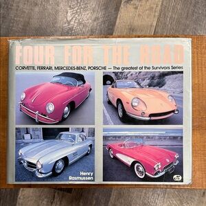 Four for the Road by Henry Rasmussen - Pink, Orange, Silver, Red